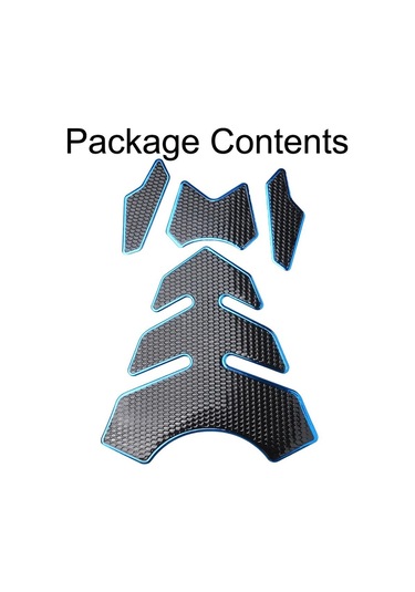 Siyah Rahat Ped Çıkartmaları Kaput Karbon Fiberi Koruyun