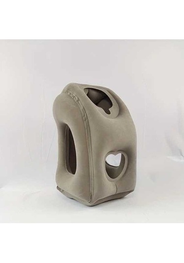 Trendooze Sunshine022 Gri Seyahat Yastığı Uçak Ofis Araç Kamp Gri