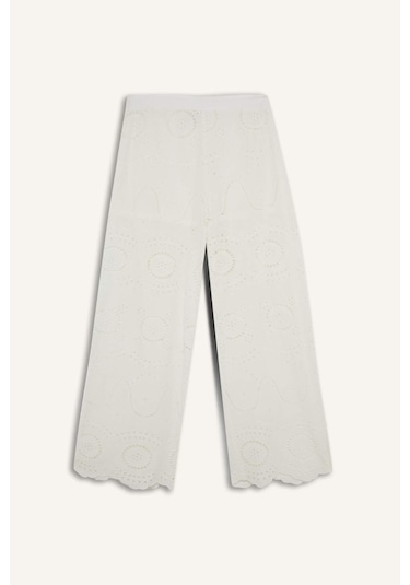 Defacto Regular Fit Brode Plaj Pantolonu-fall İn Love E4711ax25smwt16 Beyaz