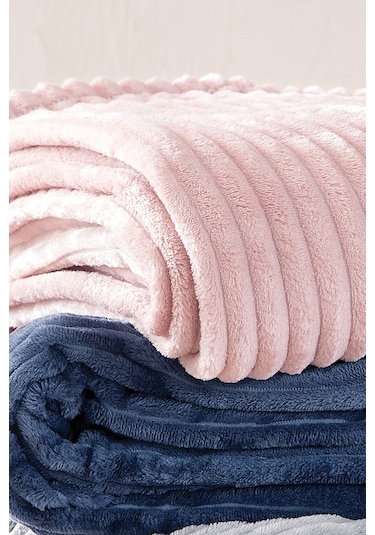 Yataş Bedding Holly Wellsoft TV Battaniyesi 140x190 CM - Pudra