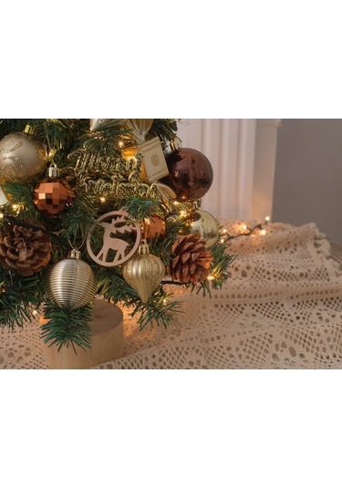 Novahub Yeni Süslemeleri Noel Noel Model Mini Malzemeleri Işık Gerekiyor Dekorasyon Değişiklik Ağacı Ny