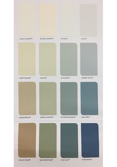 Marshall Pastel Yarı Mat Yağlı Boya 2.5 Lt - Geniş Renk Seçeneği