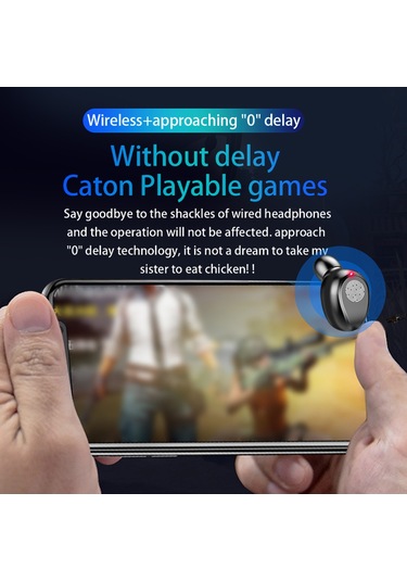 Leezsing F9-2 Kablosuz Bluetooth Kulaklık: Yüksek Ses Kalitesi, Akıllı Gürültü Azaltma Ve Şarj Özelliği İle Ipx7 Suya Dayanıklı Siyah Model