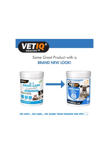 Vet Iq Kedi ve Köpek İçin Diş Bakım Tozu 60 G