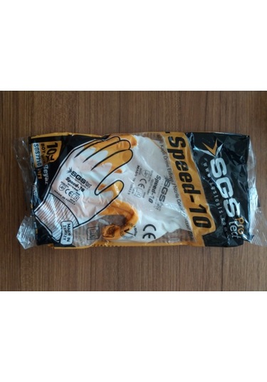 Sgs Nitril Kaplı Örme Iş Eldiveni Speed-10