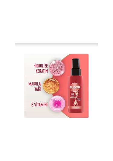 Elidor Sıvı Saç Bakım Kürü 90 Ml Keratin Marula