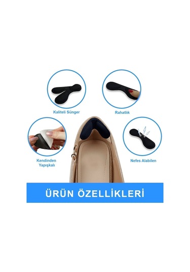 Active Team SP07-Yapışkanlı Bilek Koruma|Topuk Vurma Önleyici Sünger Ped