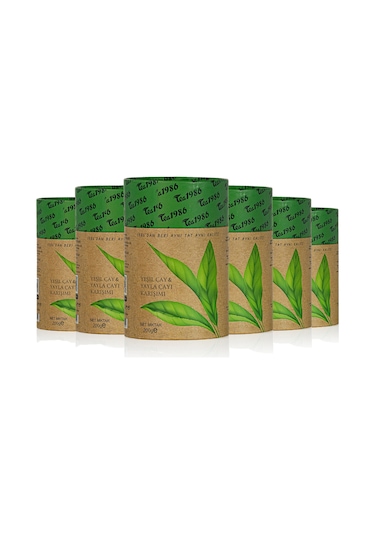 Tea1986 Yeşil Çay & Yayla Çayı 6 x 200 G