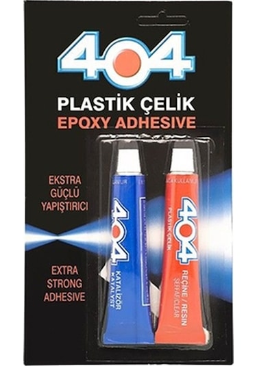 404 Plastik Çelik Yapıştırıcı Epoxy Adhesıve Extra Güçlü