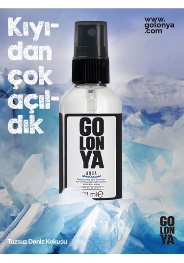 Golonya Tuzsuz Deniz Kokulu  Sprey Kolonya 100 ML