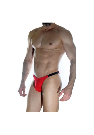 Erkek 3 Lü Arkası Büzgülü Brazillian Slip Iç Çamaşırı Karışık Renk 1 Çok Renkli