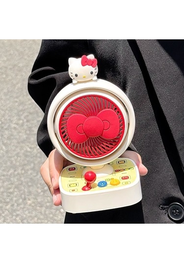 Hellokitty Masaüstü Şarj Fani-beyaz