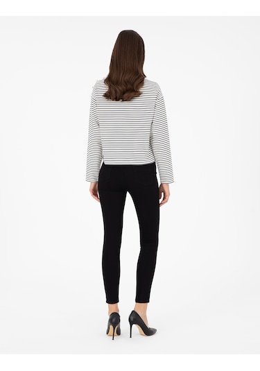 Pierre Cardin Kadın Siyah Pantolon Jean 50291380-vr046 Siyah