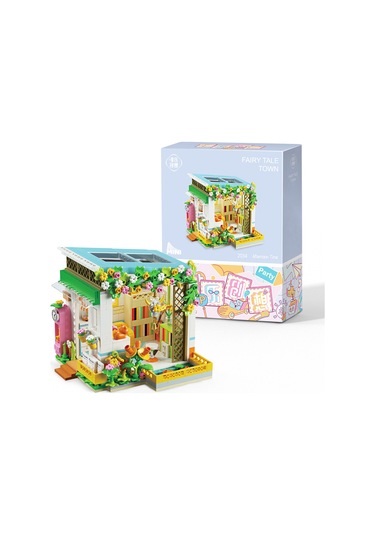 Wezone Ahşap Dıy Minyatür Ev Seti - Ebeveyn-çocuk Etkinliği Ve Yılbaşı Hediyesi