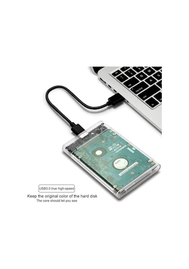 Wozlo 2.5 Hdd Ssd Usb 3.0 Type C 3.1 Harddisk Kutusu - Harici Hard Disk Kutu