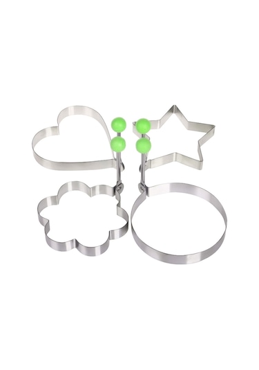 4 Arada 1 Paslanmaz Çelik Kızarmış Yumurta Gözleme Kalıbı Diğer