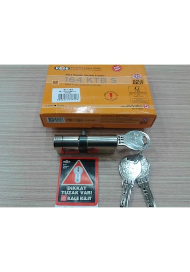 Kale 164 Ktbs Tuzaklı Sistem Silindir Çelik Barel Sarı 68 Mm