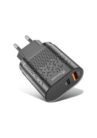 Uslion 18W Usb Qc3.0 Şarj Pd3.0 Hızlı Şarj Aleti Şarj Başlık Beya