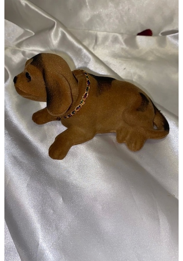 Golden Retriever Kafa Sallayan Köpek Başını Sallayan Köpek Sallanan Köpek Kahve