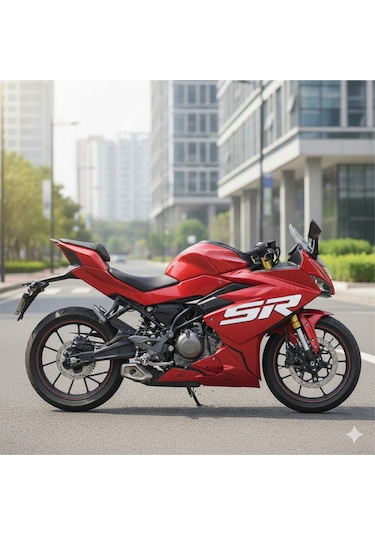 Cf Moto 250sr Parçalı Kaplama Folyo Sticker5