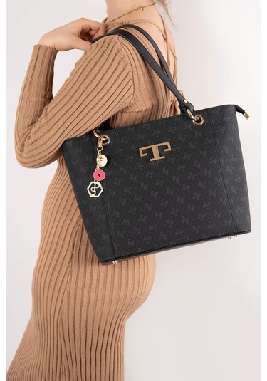 Silver Polo Kadın Omuz Çanta 1176 Siyah