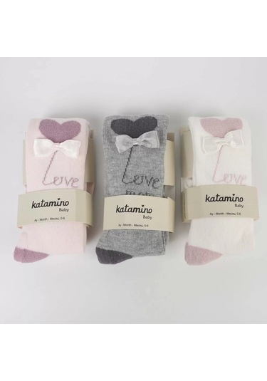 Sudan Aks Kız Bebek Külotlu Çorap K62302 Asorti Çok Renkli