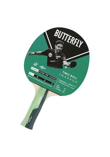 Butterfly 85018 Boll Smaragd ITTF Onaylı Masa Tenisi Raketi