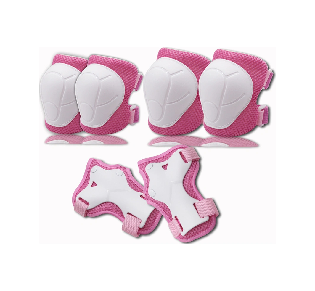 Skycity Çocuklar İçin Bisiklet, Kaykay, Denge Arabası Koruyucu Seti - Diz, Dirsek Koruyucuları Dahil 6 Parça Mavi Stokta Mavi