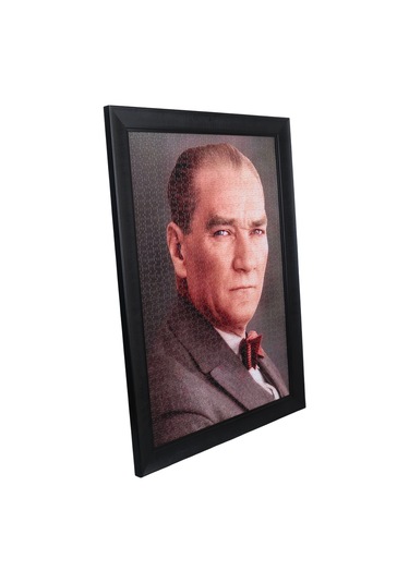 Mustafa Kemal Atatürk Lüks Çerçeveli Asılabilir 1000 Parça Hazır