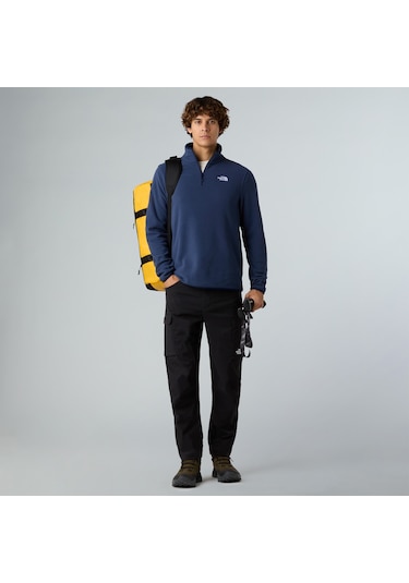 The North Face Glacier 1/4 Zipped Erkek Mavi Polar Üst Nf0a8d0q8k21 Mavi