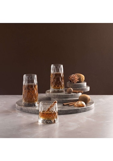 Paşabahçe Leafy Bardak Seti 12'li