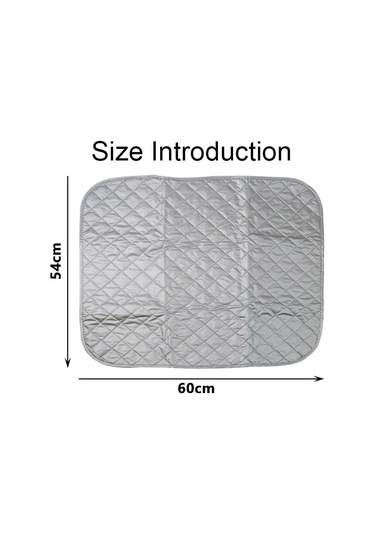 Sones Ev Ütü Matı Kalınlaştırılmış Yüksek Sıcaklığa Dayanıklı Kaymaz Ütü Masası, Stil: Mıknatıs Yok 60x55cm