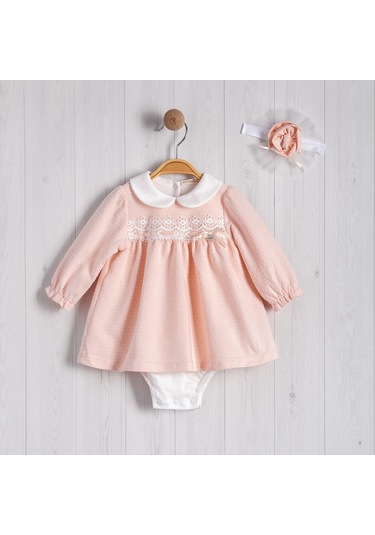 Nopeli Bandanalı Bebe Kız Jile Badi SOMON