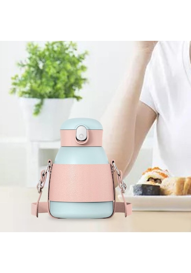 Suntek Spor Yetişkin Çocuklar Için Pipetli Vakum Yalıtım Mavi