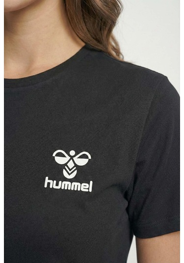 Hummel Cordana 912447-2001 Siyah Kadın T-shirt Siyah