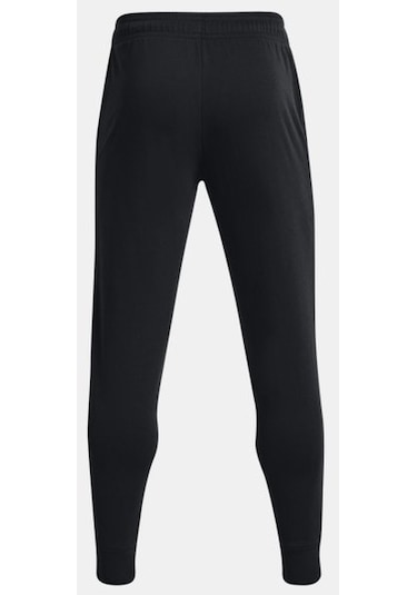 Under Armour UA Rival Terry Erkek Eşofman Altı 1380843-001 Siyah - Beyaz