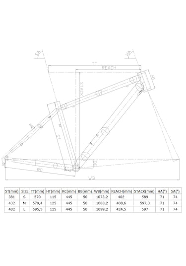 Carraro Force 770c 18-v Hd Dağ Bisikleti - Gümüş-mavi - 43 Cm Gümüş - Mavi - Açık Mavi