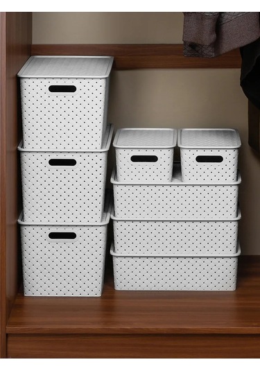 El Casa 2 Adet Saklama Sepeti, 3 Litre 40116041 Beyaz