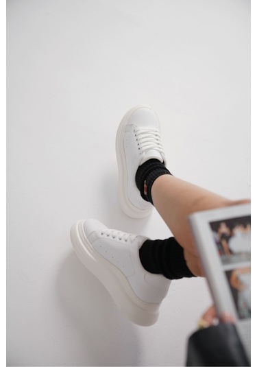 Bella Beyaz Kadın Spor Ayakkabı Beyaz