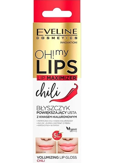Eveline Cosmetics Oh My Lips Dudak Parlatıcı 4.5 Ml Chili 3154