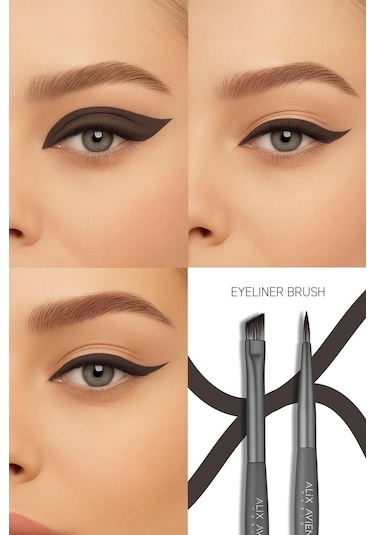 Alix Avien Yüksek Pigmentli Suya Dayanıklı Uzun Süre Kalıcı Mat Jel Eyeliner Intense Gel Liner 04 Onyx Brown