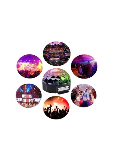 Disko Lambası Büyük Asorti