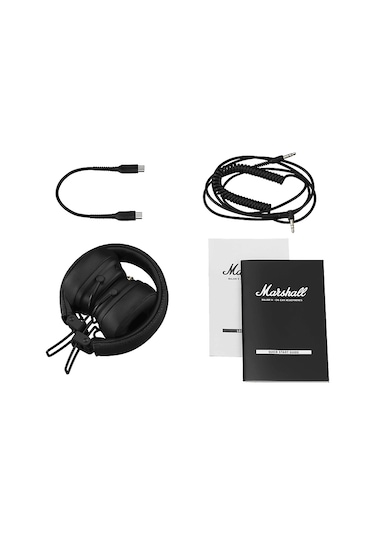 Marshall Major V Kablosuz Kulak Üstü Kulaklık Siyah