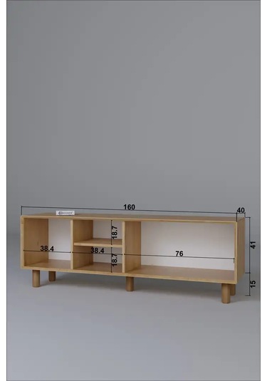 Bohem Serisi Safir Meşe Tv Ünitesi Safir Meşe