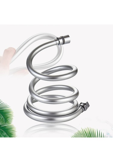 Hangfox 2 Metre Pvc Dolaşmayı Önleyen Bakır Uçlu Duş Hortumu G1/2 Standart Bağlantı Diğer