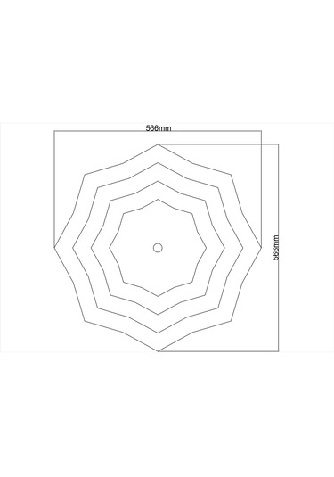 Motifpiyer Lamba Tavan Göbeği Düz-4k-model-16gen-56cm-2 Adet Beyaz
