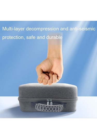 Pico 4 Hbv-494 Eva Anti-şok Ve Düşmeye Dayanıklı Vr Gözlük Saklama Çantası Gri