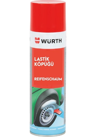 Würth Lastik Yanak Ve Tampon Parlatıcı Köpük 500 Ml