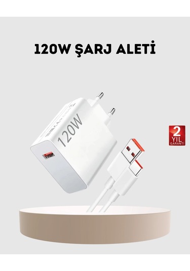 Mey İthalat 120w Usb-c Şarj Adaptörü Süper Hızlı Şarj Güç Kaynağı Seti