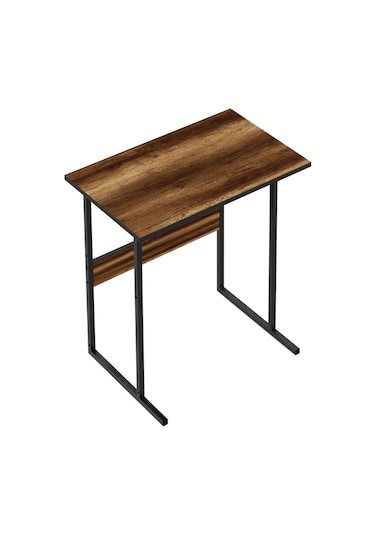 Ceramical Mse2 Ofis Bilgisayar Çalışma Masası Ceviz 44 x 72 x 73 CM